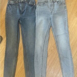TWO PAIRS H&M Blue Jeans Timeless Style